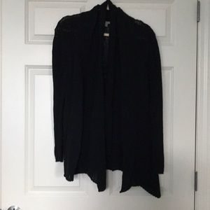 James Perse Cotton/Linen Open Front Sweater - 2
